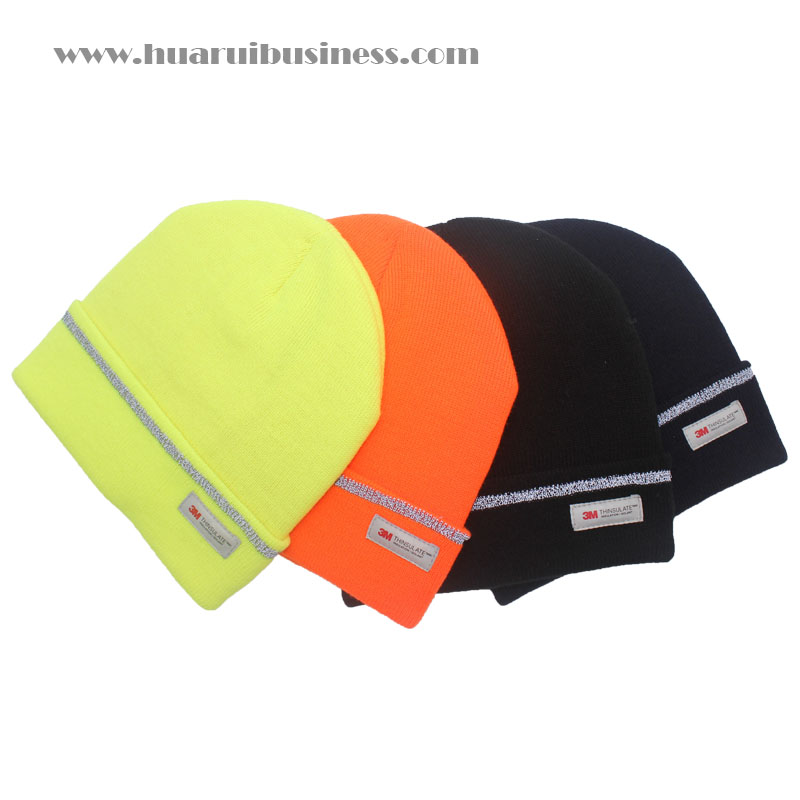 Sombreros de Seguridad de alta visibilidad, rayas reflectoras para aumentar la visibilidad.